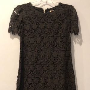 Juicy Couture Black Eyelet Shift Dress (2)